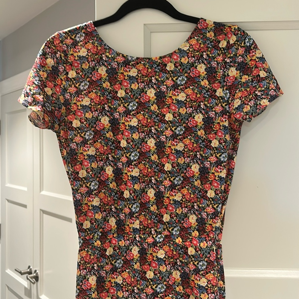 Sezane Luce Dress Fleurs Soleil - Size XS